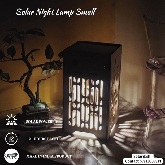 Solar Night Lamp Small 70mm x 70mm