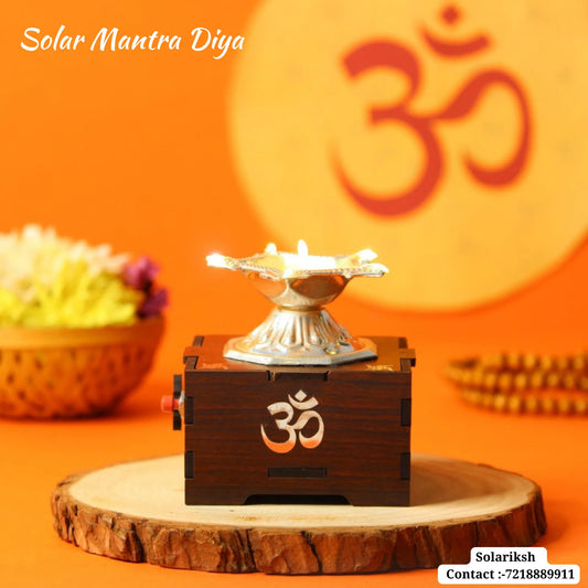 Solar Mantra Diya