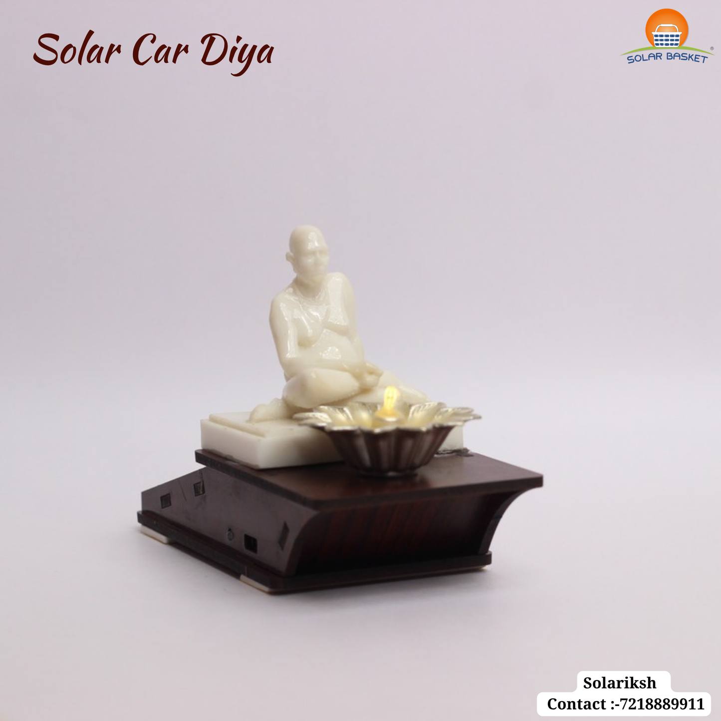 Solar Car Diya - Shree Swami Samarth